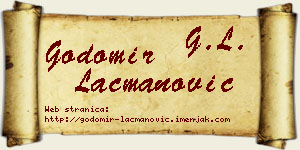 Godomir Lacmanović vizit kartica